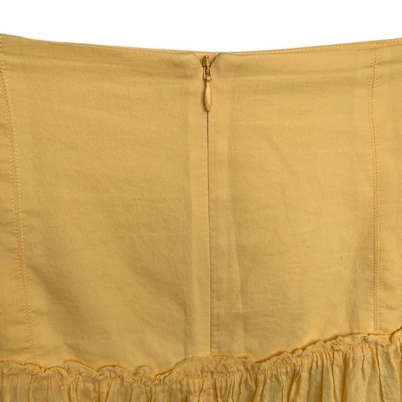 Bec + Bridge Skirt Set Alexandra Crop Top Ellie Maxi Skirt Straw Yellow - Picture 13 of 15